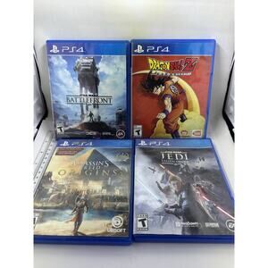 Star Wars PS4 Games Jedi Fallen Order Battlefront Assassins Creed PlayStation 4
